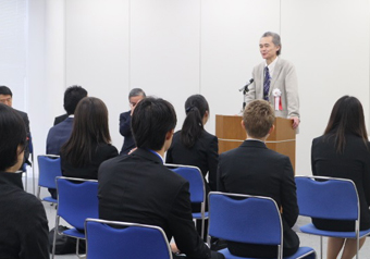 Address of Director Satoh