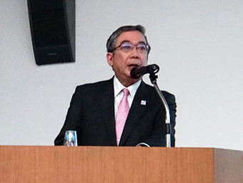 Tokyo Tech president Mishima