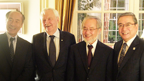 Honorary Professor Yoshinori Ohsumi Celebrated at Gairdner Award Reception