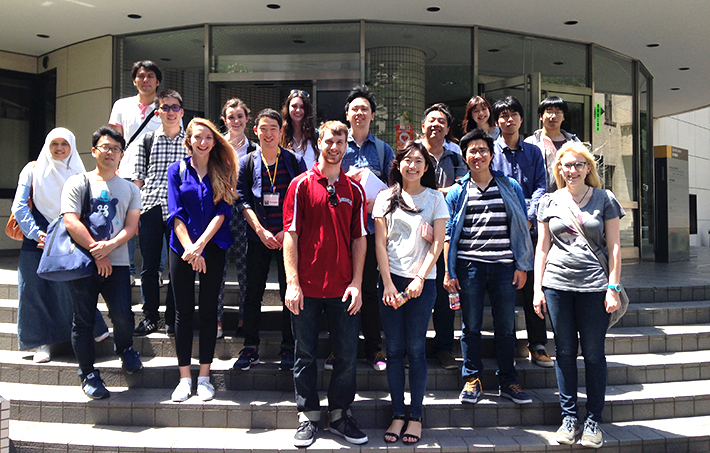 Group photo of tour participants