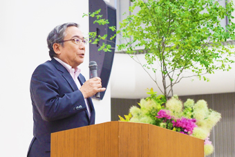 Speech by President Yoshinao Mishima