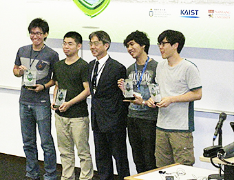 Winning team, Best Innovative Idea Award