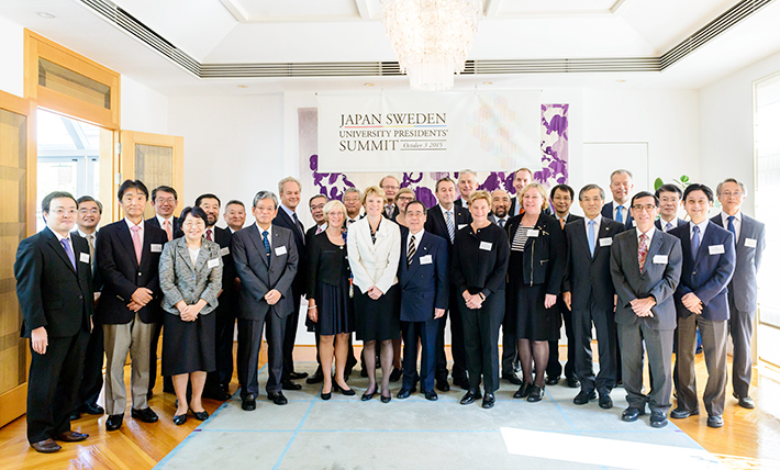 Japan-Sweden University Presidents' Summit