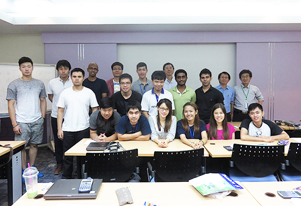 Classmates in a TAIST lecture