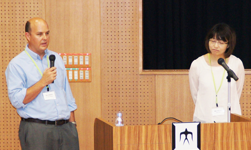 Professor Michael Gordon and Professor Mina Okochi