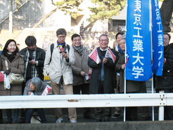 President Mishima and EVP Maruyama among the Institute's supporters