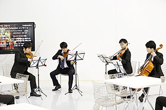 String quartet performance