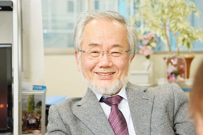 Honorary Professor Yoshinori Ohsumi