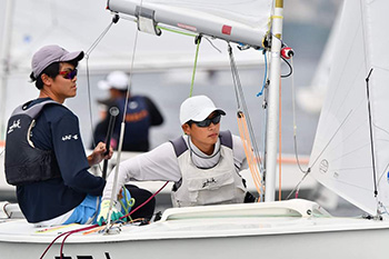 Kitajima (left) and Aoki