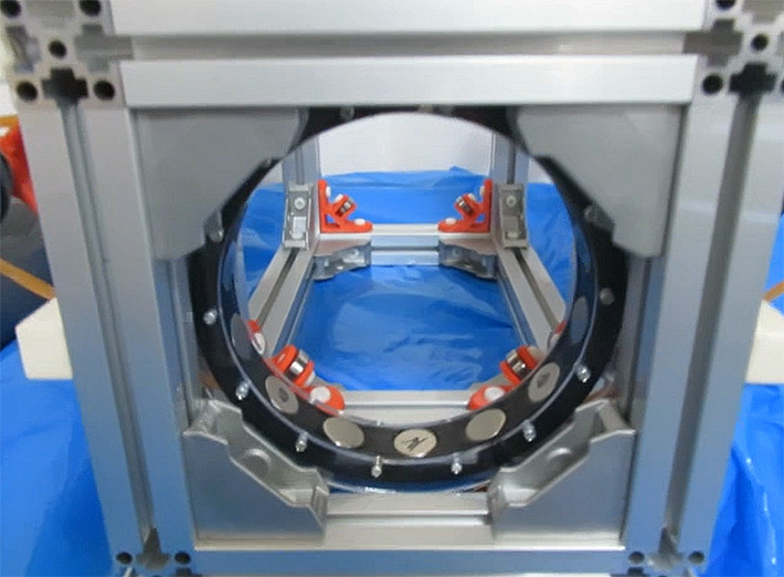 Fig 2. Control module: Power transmission using magnets