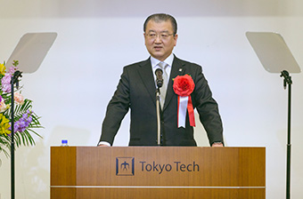 Tokyo Tech Alumni Association President Ido