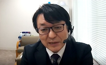Prof. Masashi Sugie of University of Tsukuba explaining T-ACT