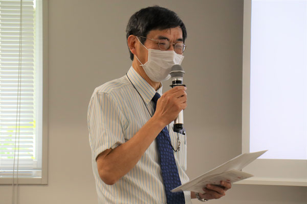 Munetaka Akita, Suzukakedai Library director since July 1, 2021