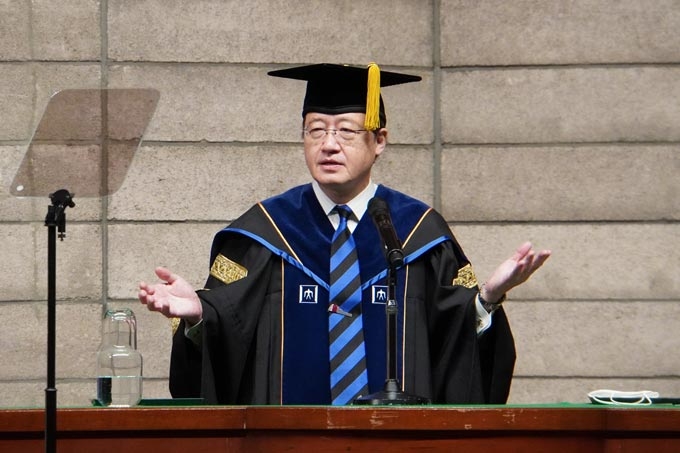 President Masu's congratulatory address