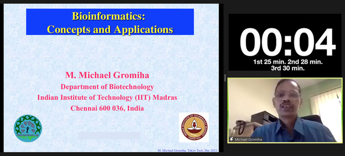 Keynote speech by Professor M.Michael Gromiha