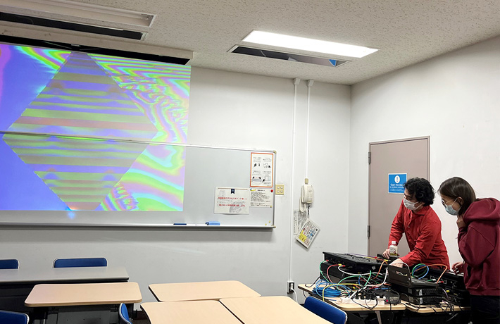 Demonstration by Masayuki Kawai