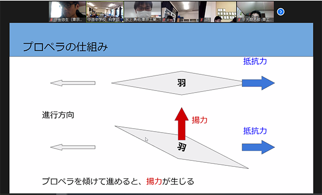 Online lecture session explaining how to assemble prepared kit