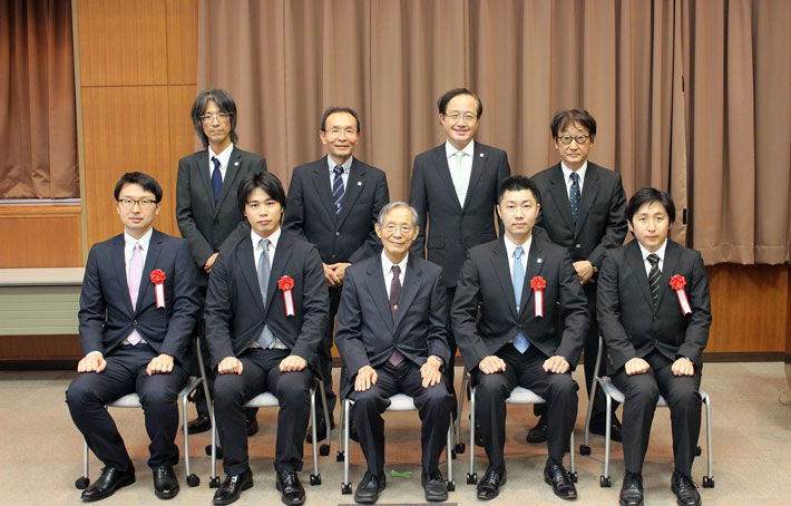 Memorial photo of the ceremony