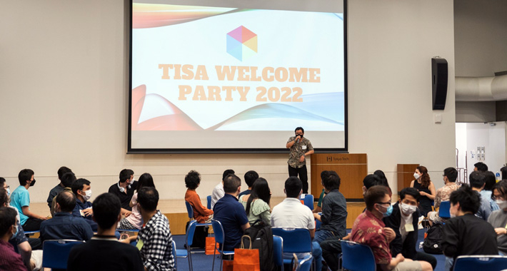 International students join 2022 TISA Welcome Party after two-year break