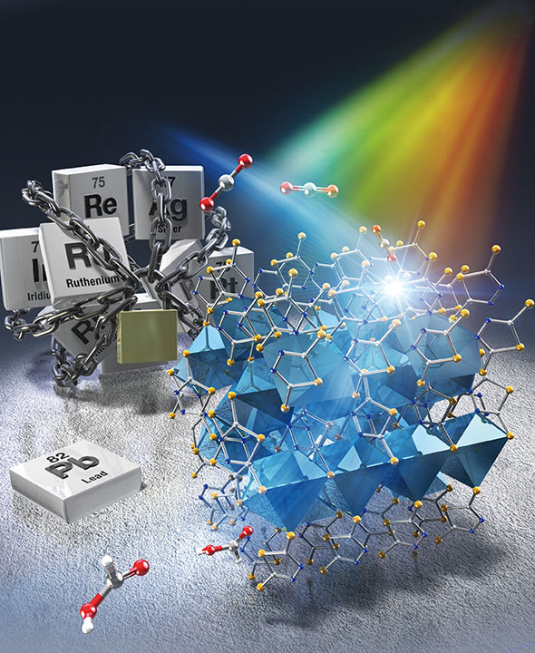 This scientific illustration of the study was selected as a Cover Picture in ACS Catalysis.