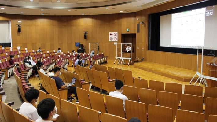 Presentation by participating student