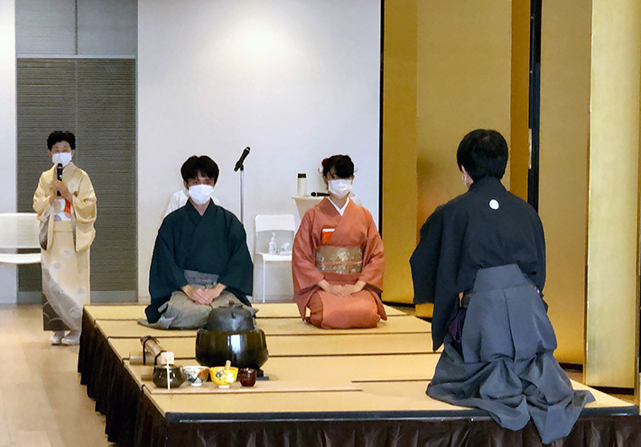 Tea ceremony performance
