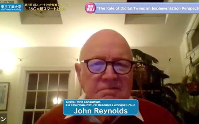 Digital Twin Consortium co-chairman Reynolds