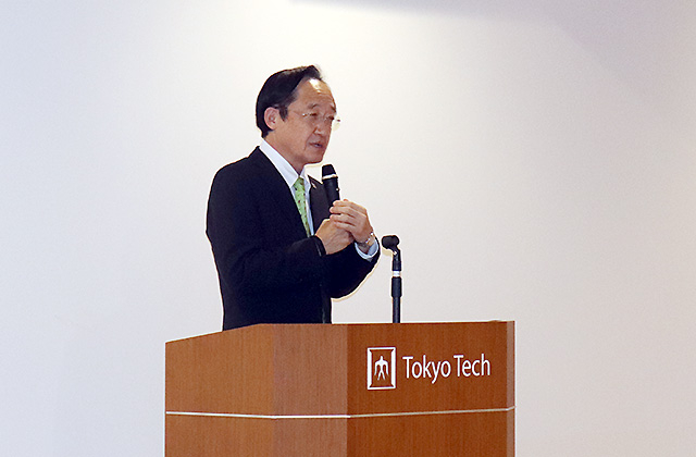 Lecture by President Masu