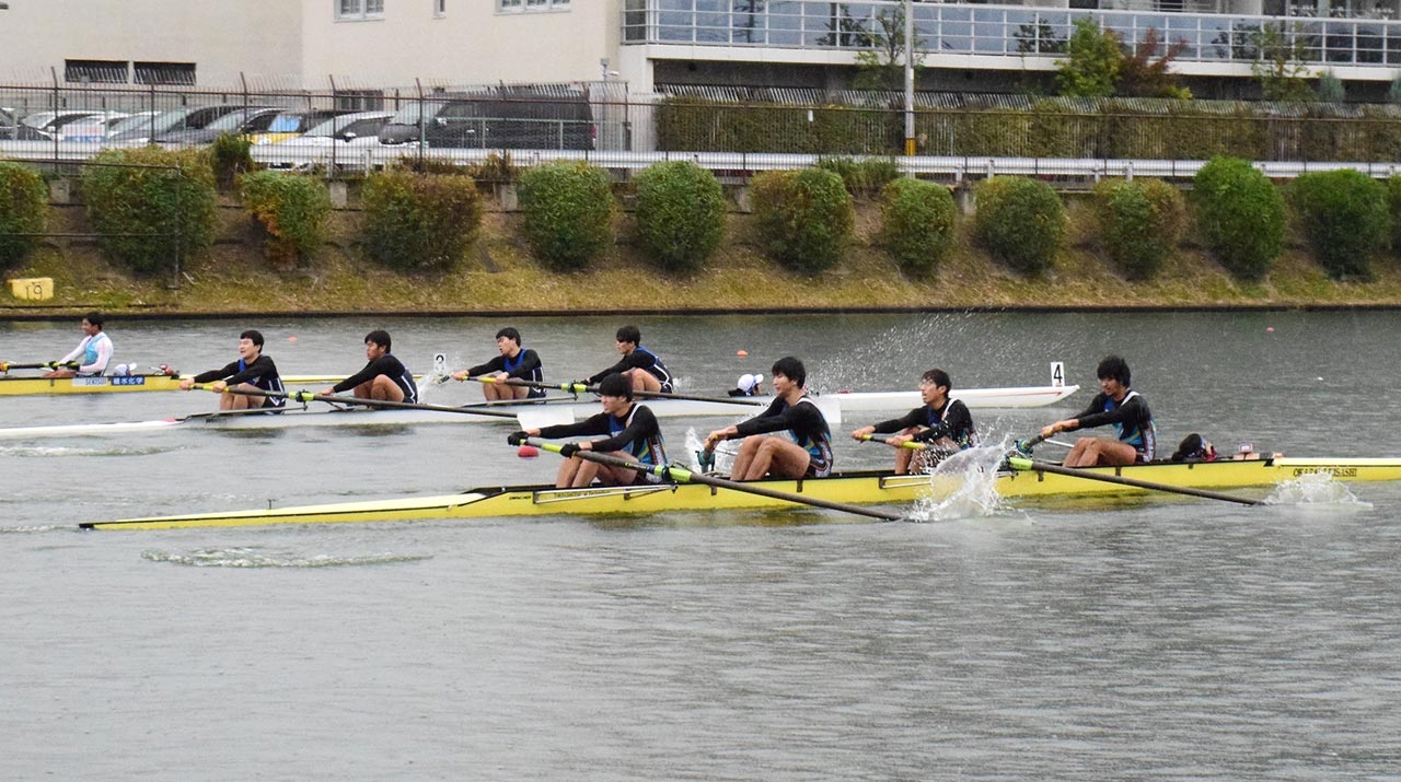 Tokyo Tech rowers rule at 45th East Japan Rookie Competition Tokyo