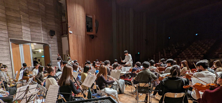 Rehearsal for 2022 Tokyo Tech Festival