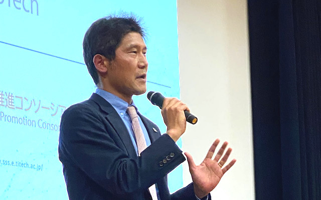 Closing remarks by Tokyo Tech's Prof. Sakaguchi