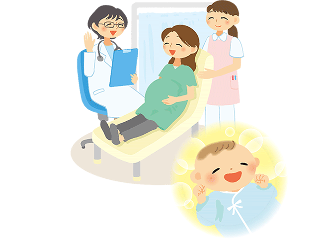 Figure 3 Attending prenatal checkups can help reduce the risk of low weight at birth. Scientists recently pinpointed the main factors associated with mothers’ attendance at prenatal checkups and uncovered its link with low birth weight in Japan.