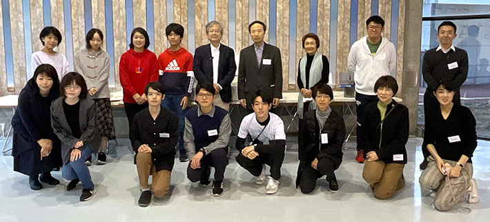 Participants, student staff with Prof. Emeritus Akihiko Tanioka (back, center)