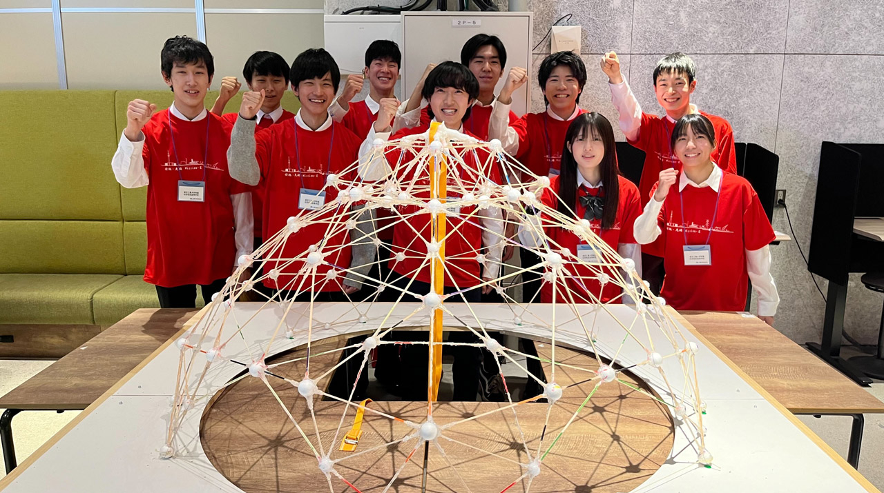 Tokyo Tech high school team wins award at architecture contest