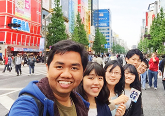 Orienteering in central Tokyo