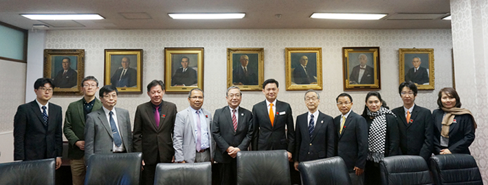 President of King Mongkut's Institute of Technology Ladkrabang visits Tokyo Tech