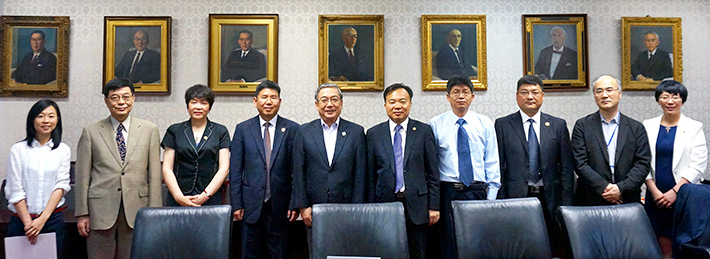 Xiamen University delegation visits Tokyo Tech