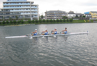 Rowing for victory