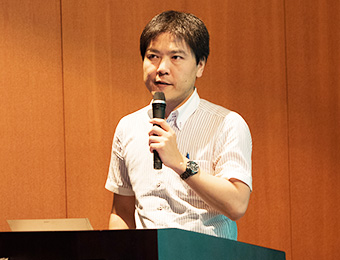 Professor Yuki Yamaguchi's opening greeting