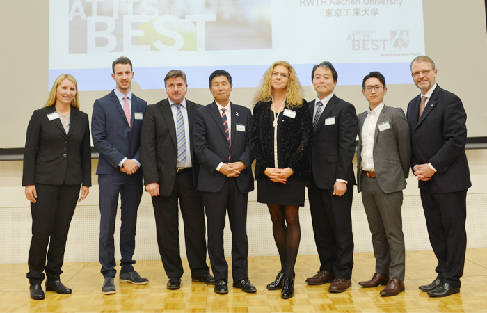 Group shot of seminar speakers