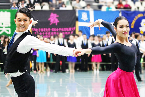 Daiju Sato, 5th Academic Group Minami Sakae, Shirayuri University Winners of Latin American rumba for 1st-year students