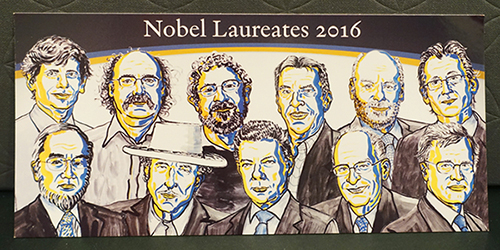 Group portrait of 2016 laureates