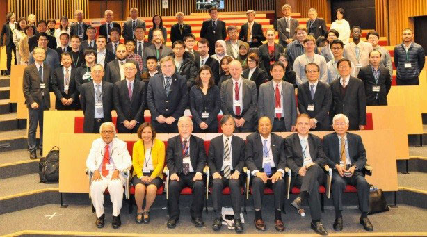 Participants at Ookayama Campus