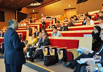 Participants at Ookayama Campus