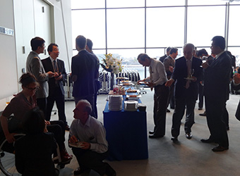 Reception following the Switzerland-Tokyo Tech workshop
