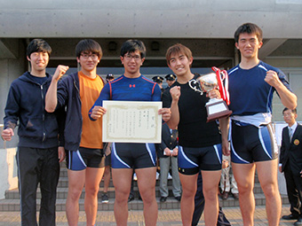 Men's coxed four