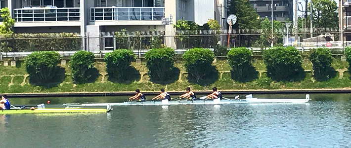 Men's coxed four