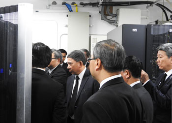 Tour of TSUBAME 2.5 supercomputer machine room