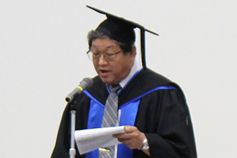Dean Iwatsuki of the School of Engineering