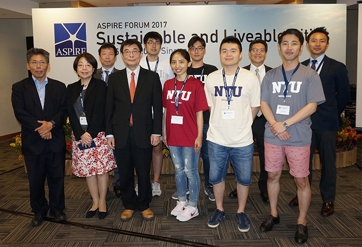 Tokyo Tech delegation (Ohashi, front right)